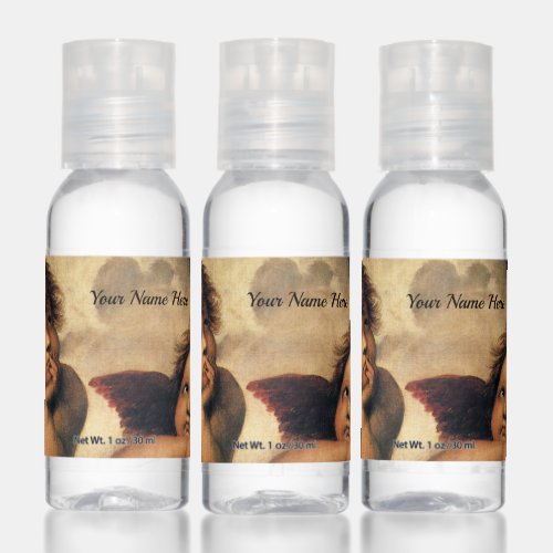 Sistine Madonna Angels by Raphael Sanzio Hand Sanitizer