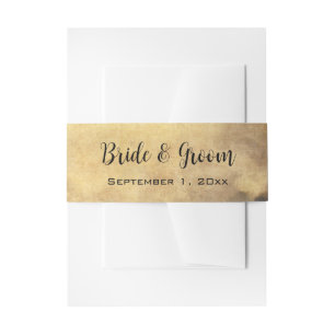 Sistine Madonna Angels by Raphael Wedding Invitation Belly Band