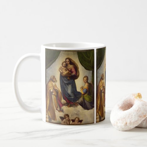 Sistine Madonna by Rapahel Coffee Mug