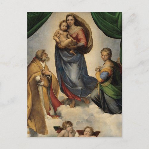Sistine Madonna by Raphael Postcard