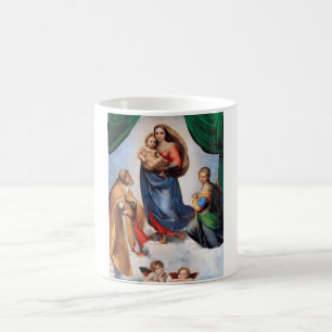 Sistine Madonna, Raphael Coffee Mug