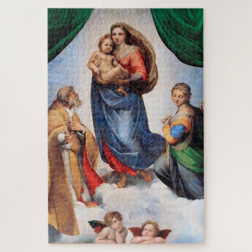 Sistine Madonna Raphael Jigsaw Puzzle