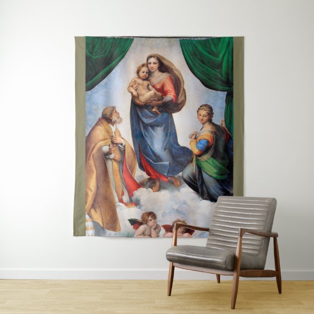 Sistine Madonna, Raphael Tapestry (In Situ)