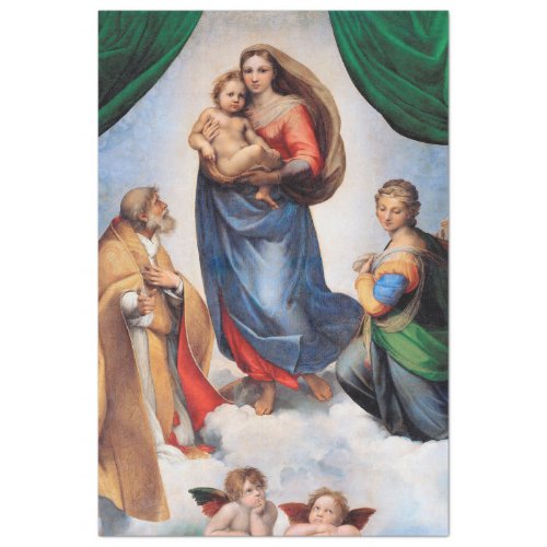 Sistine Madonna Raphael Tissue Paper