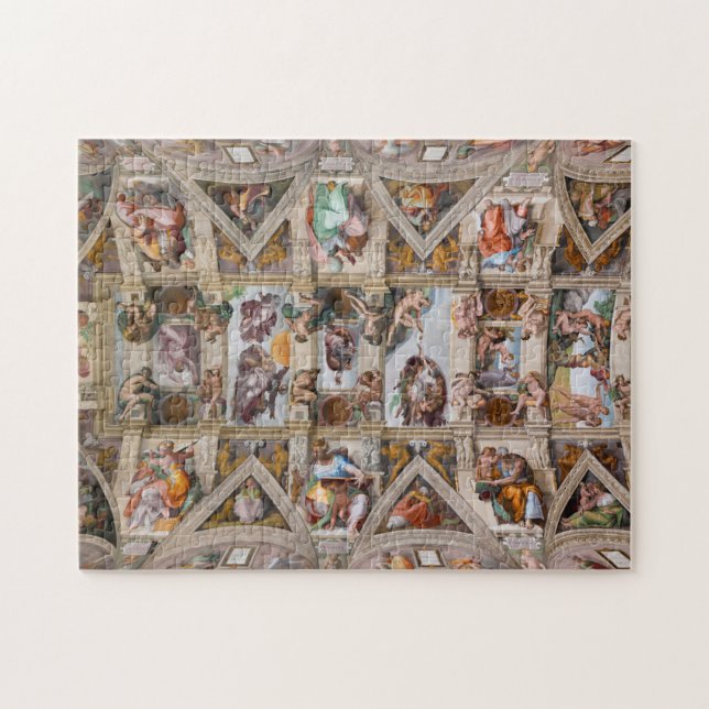 sistine vatican jigsaw puzzle (Horizontal)
