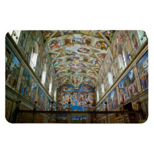 sistine west roof magnet