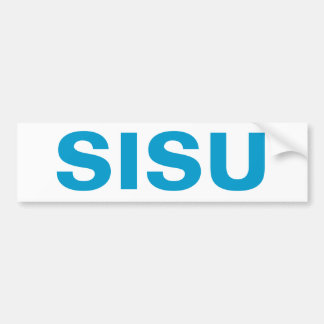 Sisu Bumper Sticker Upper Peninsula MI Finland