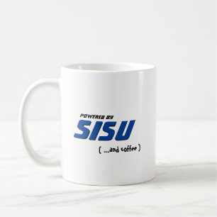 Sisu & Coffee w/ Flags Mug