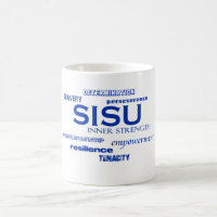 SISU face mask bravery tenacity strength