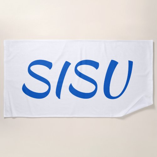 SISU Finnish Beach Towel