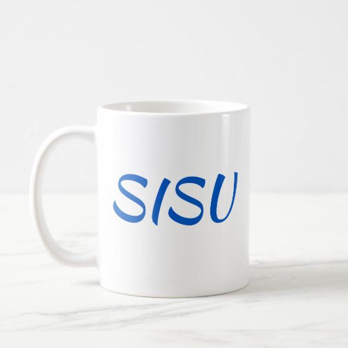 SISU Finnish Coffee Mug