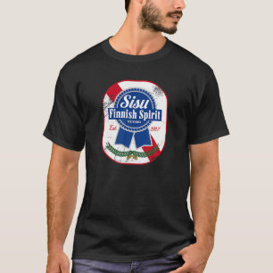 Sisu Finnish Finland Suomi Vintage Classic Retro B T-Shirt