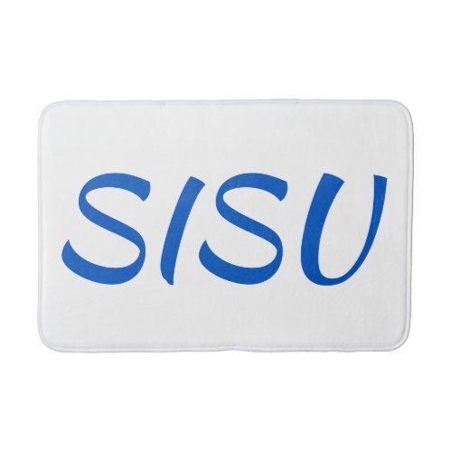 SISU Finnish Sauna Bath Mat Alternate Font