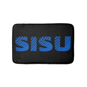 SISU Finnish Sauna Bath Mat (Black; Small)