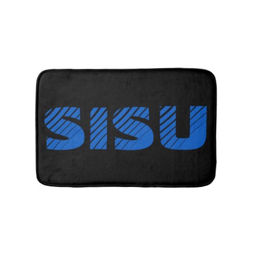 SISU Finnish Sauna Bath Mat Black Small