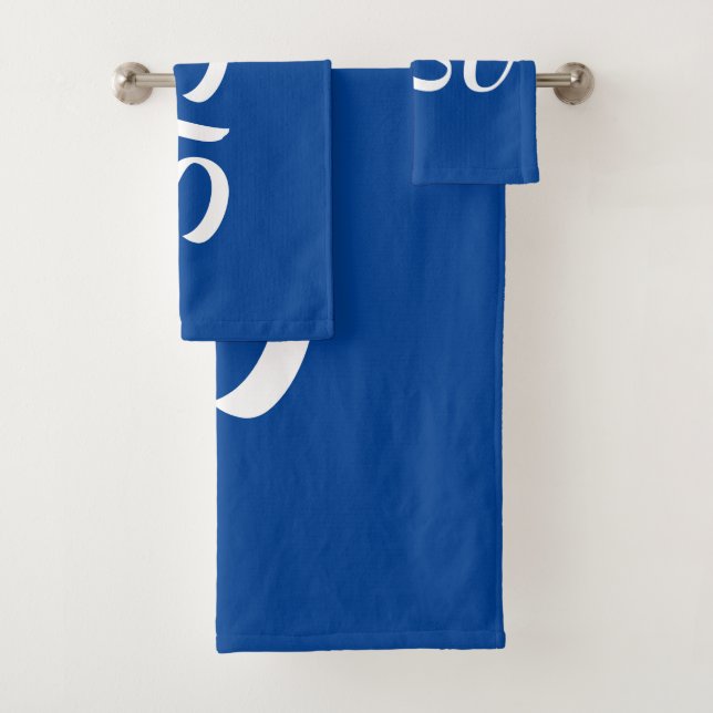 SISU Finnish Towel Set (Blue) (Insitu)