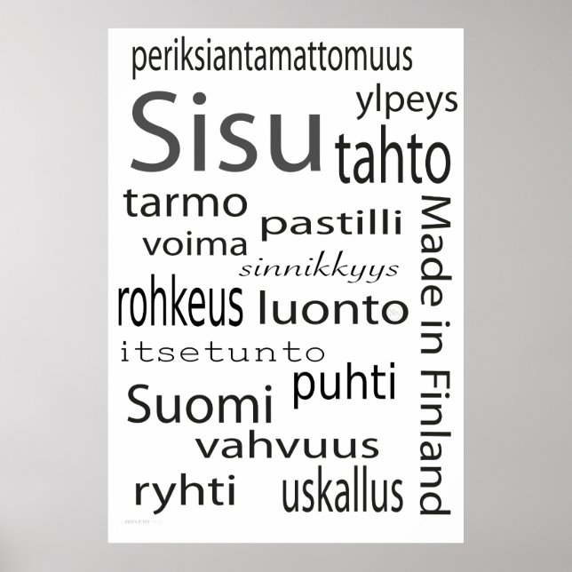 Sisu juliste - poster (Front)
