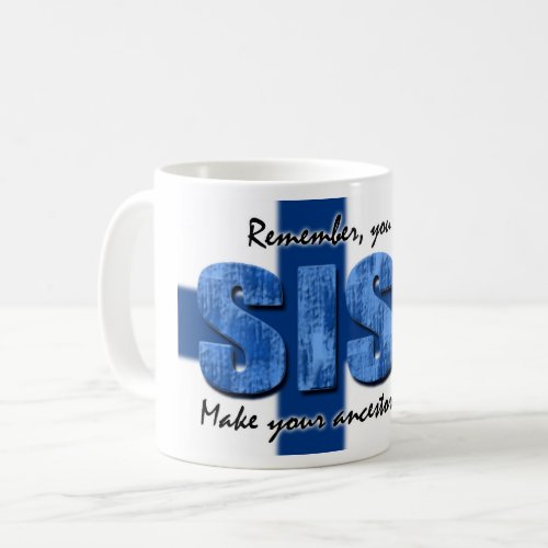 Sisu Proud Ancestors Coffee Mug