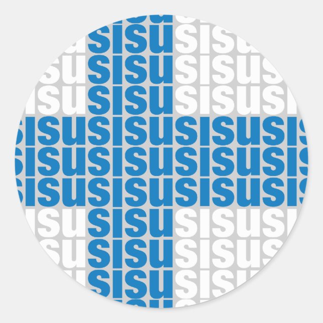 Sisu Sticker (Front)