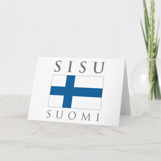 Sisu Suomi Card (Front)