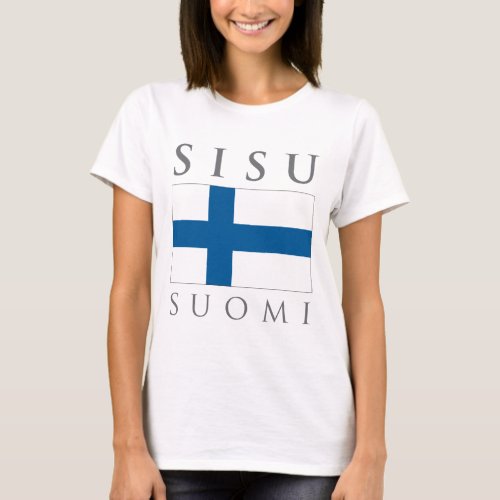 Sisu Suomi T_Shirt
