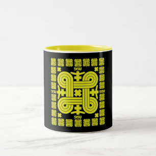 Sisu The Finnish Spirit Two-Tone Coffee Mug