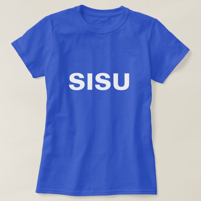 SISU Top ~ Nature & Spirit of the Finnish People (Design Front)