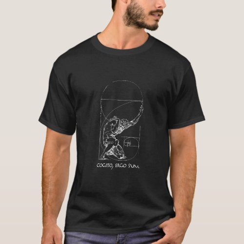 Sisyphus Latin Quote  T_Shirt