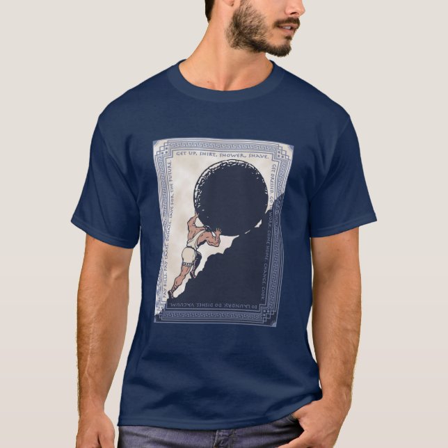 Sisyphus Mundane Rock T-Shirt (Front)