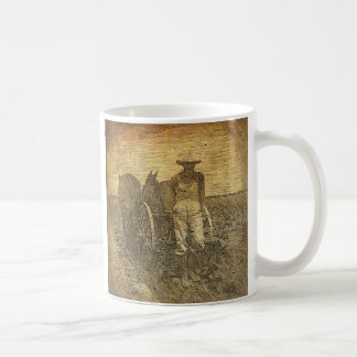 Sit a While rustic break mug
