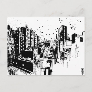 SIT "Cityscape" Postcard