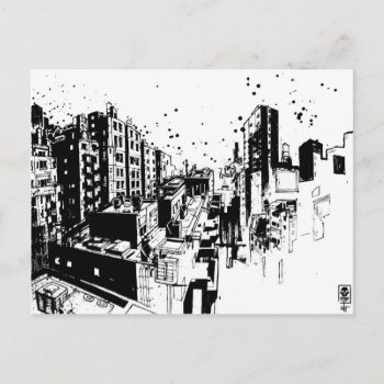 Sit "cityscape" Postcard by SITartwork at Zazzle