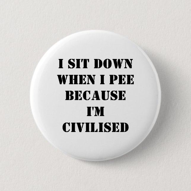 Sit down button (Front)