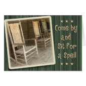 Sit For A Spell (Front Horizontal)