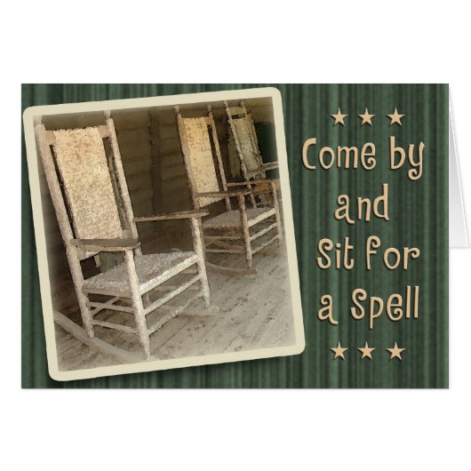 Sit For A Spell Cards (Front Horizontal)