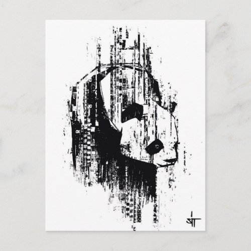 SIT Panda Code Postcard