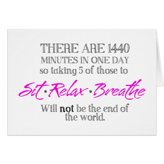Sit-Relax-Breathe Cards (Front Horizontal)