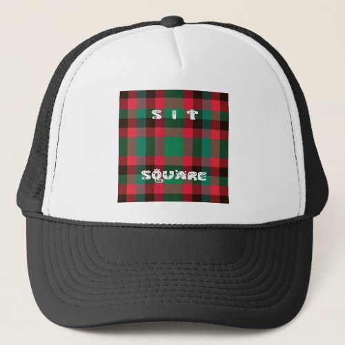 Sit Square Trucker Hat