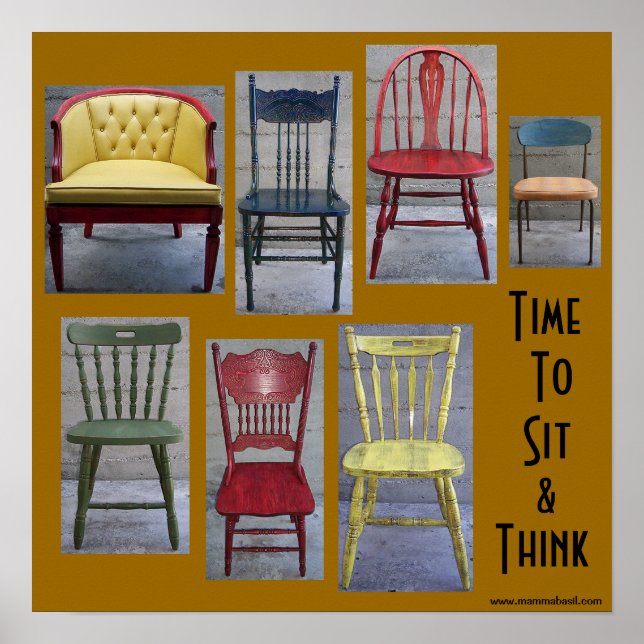 Sit & Think Poster (Front)