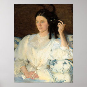Sita and Sarita by Cecilia Beaux Poster