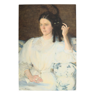 Sita and Sarita Cecilia Beaux Metal Print