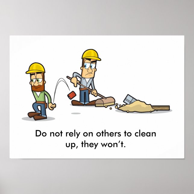 Site Housekeeping 002 Poster (Front)