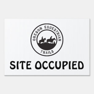 Site Occupied Sign
