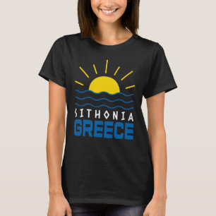 Sithonia Greece Sunshine And Sea Waves Women's T-Shirt