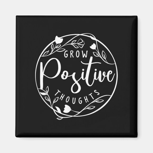 Sitive Affirmation And Sritual Or Grow Sitive Thou Magnet (Front)