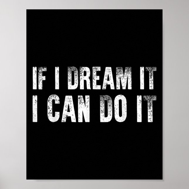 Sitive Affirmation Success Quote Men Women Teen Bo Poster (Front)