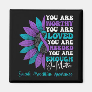 Sitive Motivational Suprt Suicide Prevention Aware Magnet