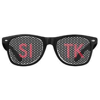 Sitk Retro Sunglasses by SusanNuyt at Zazzle