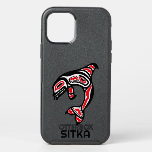 Sitka Alaska Native American Indian Orca Killer Wh OtterBox Symmetry iPhone 12 Pro Case