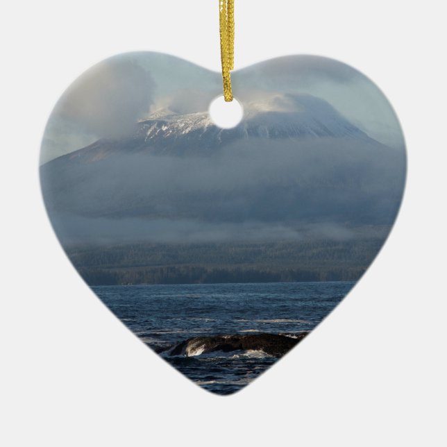 Sitka Alaska Souvenir Gifts Ceramic Ornament (Front)